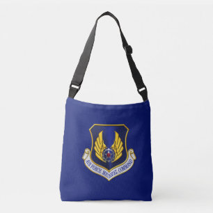 Air Force Materiel Command Custom Patch Crossbody Bag