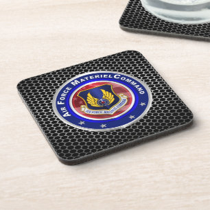 Air Force Materiel Command Customized Coaster
