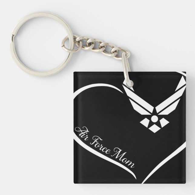 Air Force Mom Keychain (Front)
