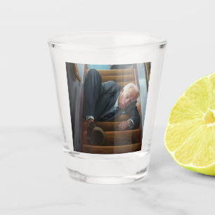 Air Force One Tumble: Joe Biden Takes a Fall   Shot Glass