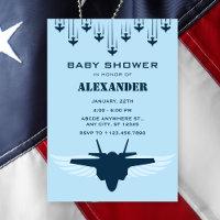 Air Force Pilot baby shower