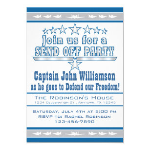 send off party invitations announcements zazzle ca