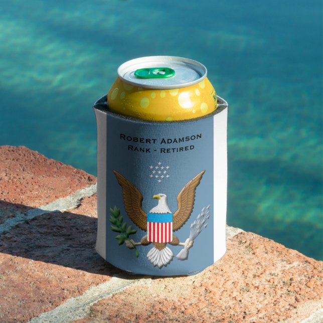 Air Force service personalized Can Cooler (In Situ Pool)