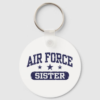 Air Force Sister Keychain