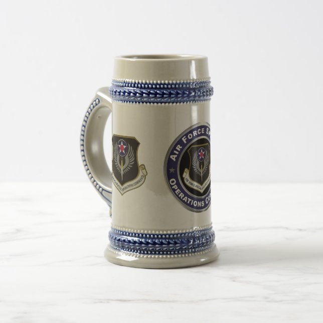 Air Force Special Operations Command Beer Stein (Front Left)