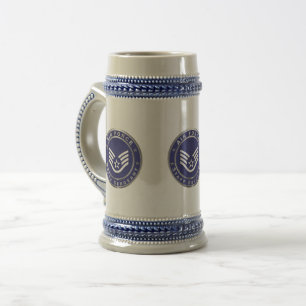 Air Force Staff Sergeant Beer Stein