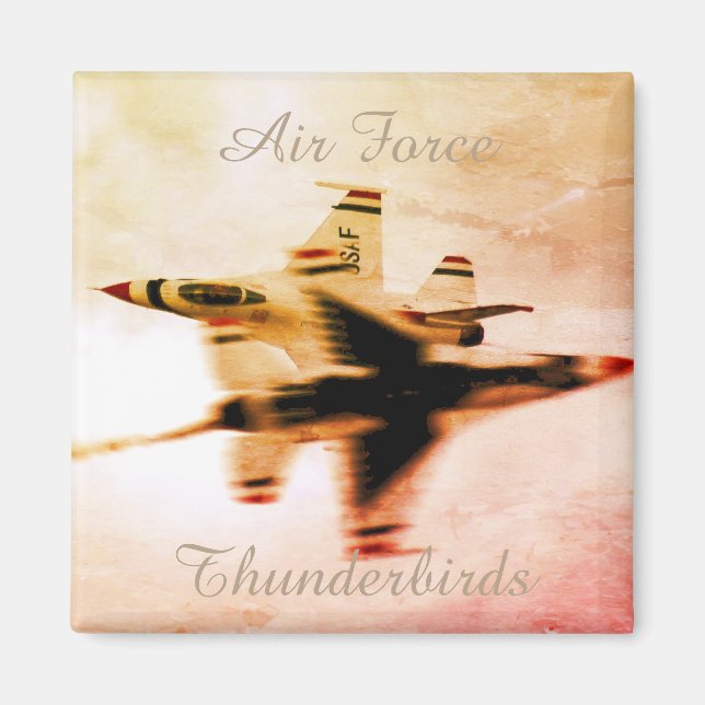 Air Force Thunderbirds Close Pass Manoeuvre Magnet (Front)