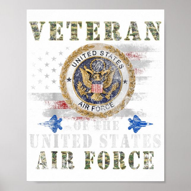 Air Force Veteran  Poster (Front)