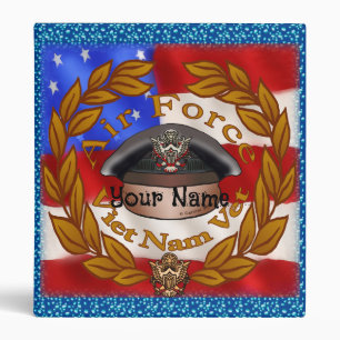 Air Force Viet Nam Vet  binder