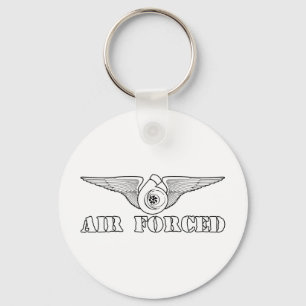 Air Forced Keychain