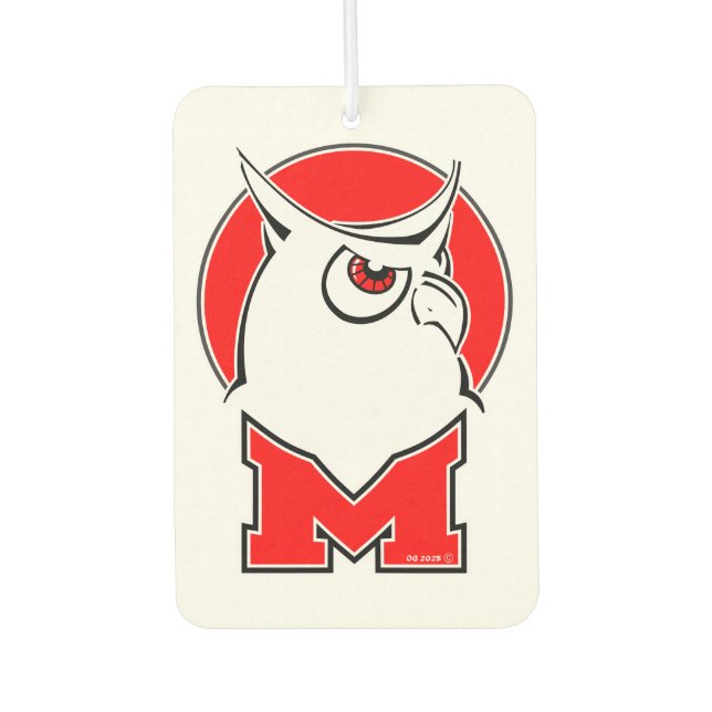 Air Freshener, Owl #1 Freshener (Front)