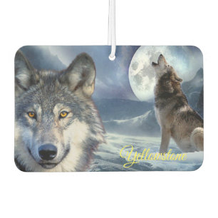 Air Freshner-Yellowstone Wolf Freshener