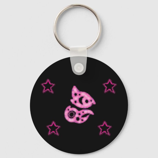 AIR GODRUNE Stars Keychain (Front)