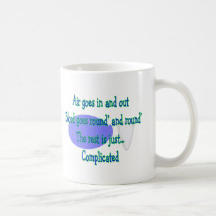 Air Goes and Out...The Rest is Complicated Coffee Mug