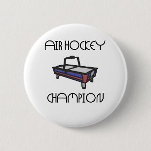 air hockey champ 2 inch round button