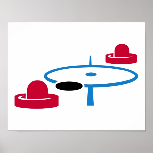Air hockey poster (Front)
