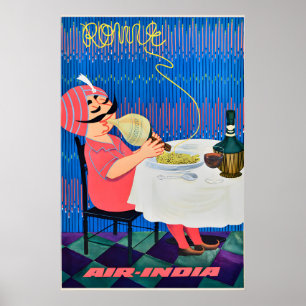 Air India - Rome - Affiches de voyage imprimées