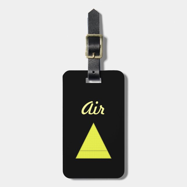 Air Luggage Tag (Front Vertical)