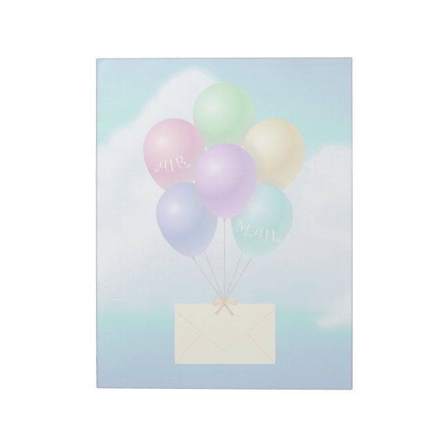 Air Mail - 11" x 8.5" Notepad (Rotated)