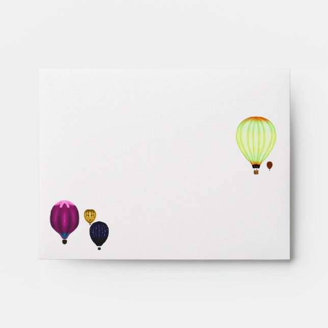 Air Mail ~Ballons à air chaud~ Enveloppe (Devant)