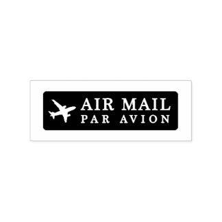AIR MAIL PAR AVION Airmail Stamp airplane rubber s