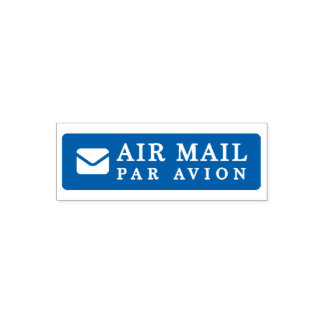 AIR MAIL PAR AVION Letter Airmail Stamp mail lette