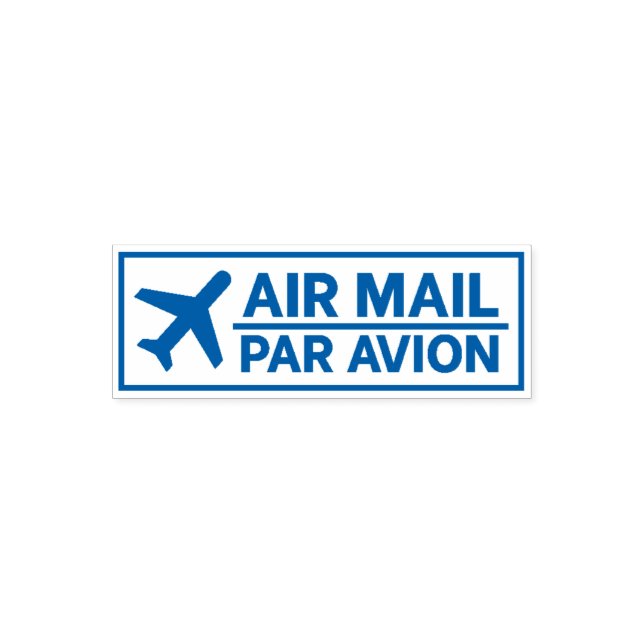 Air Mail Self-Inking Stamp (Design)