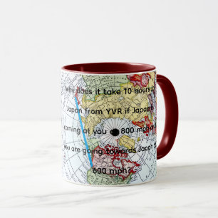 Air Map Mug