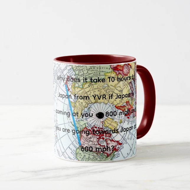 Air Map Mug (Front Right)