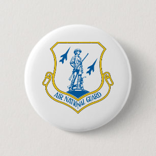 Air National Guard 2 Inch Round Button