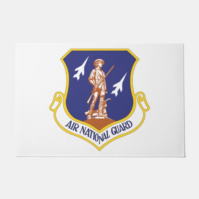 Air National Guard Military Veteran Doormat (Front)