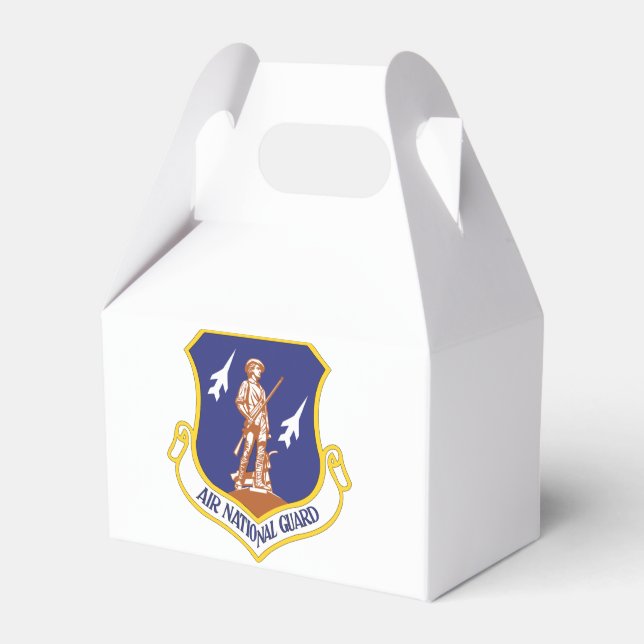 Air National Guard Military Veteran Favor Box (Front Side)
