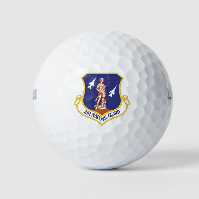 Air National Guard Military Veteran Golf Balls (Front)