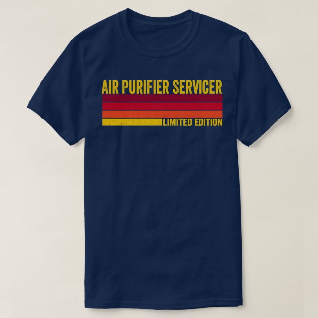 Air Purifier Servicer T-Shirt (Design Front)