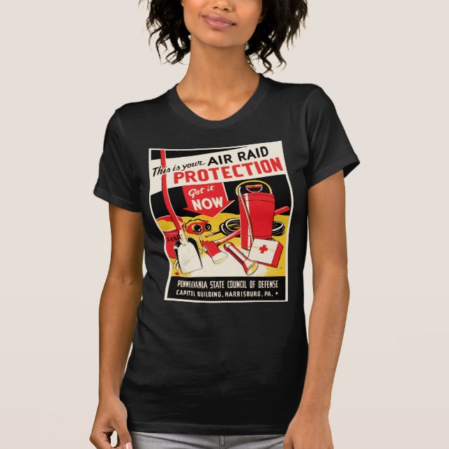 Air Raid Protection T-Shirt (Front)