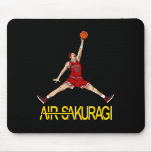 Air Sakuragi Anime Style Bysketbyll Design Mouse Pad