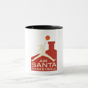 Air Santa Basketball mug