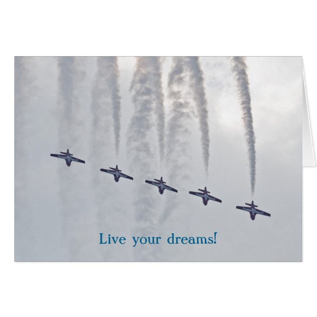 Air Show Live your dreams (Front Horizontal)