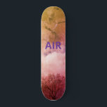 AIR skateboard. Skateboard<br><div class="desc">AIR ARBORCROSSE skateboard in warm breezy colors of orange,  pinks,  lavenders and golden yellows.</div>