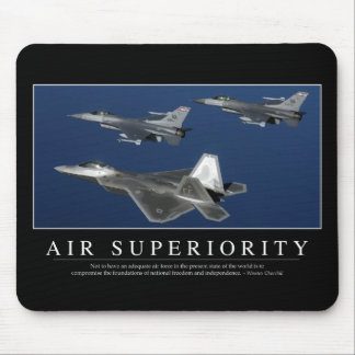 Air Superiority: Inspirational Mouse Pad