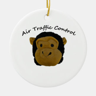 Air Traffic Control Accounts Department.Funny Gift Ceramic Ornament