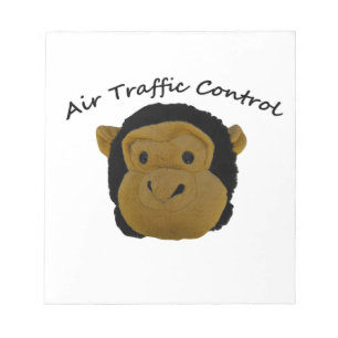 Air Traffic Control funny gifts. Notepad