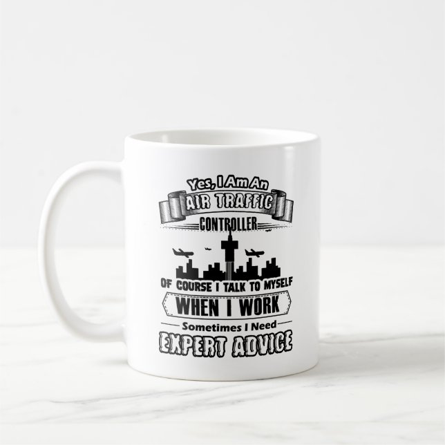 Air Traffic Control Mug (Left)