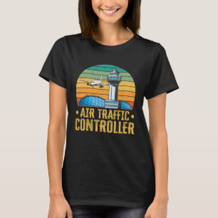 Air Traffic Control Retro Air Traffic Controller T-Shirt