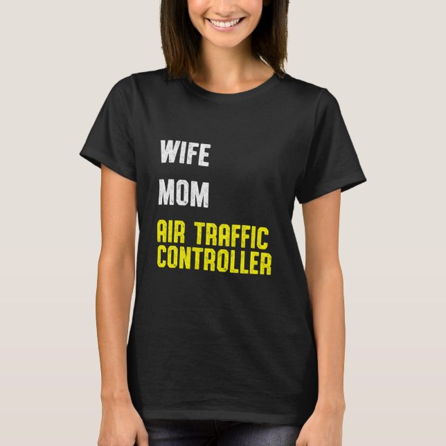 Air Traffic Controller Boring Atc Flight Control  T-Shirt (Front)