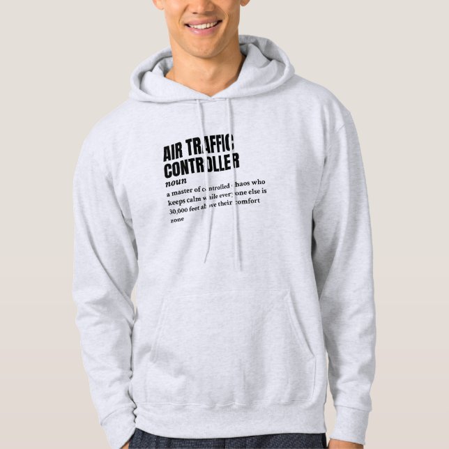 Air Traffic Controller – Funny Definition Hoodie (Front)