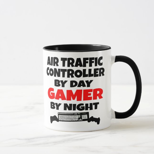 Air Traffic Controller Gamer Mug (Right)