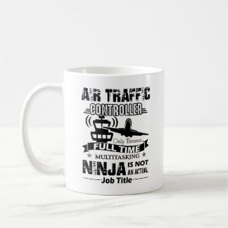 Air Traffic Controller Job Title Mug