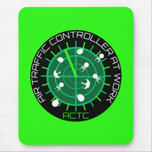 Air Traffic Controller Mouse Pad