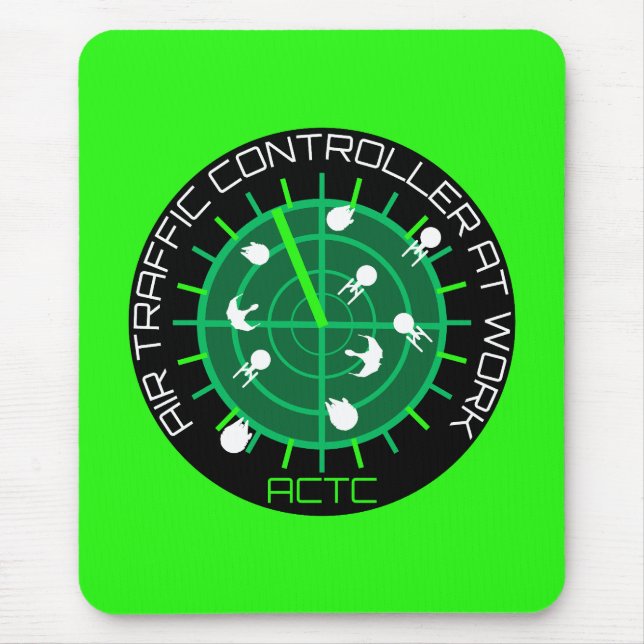 Air Traffic Controller Mouse Pad (Front)